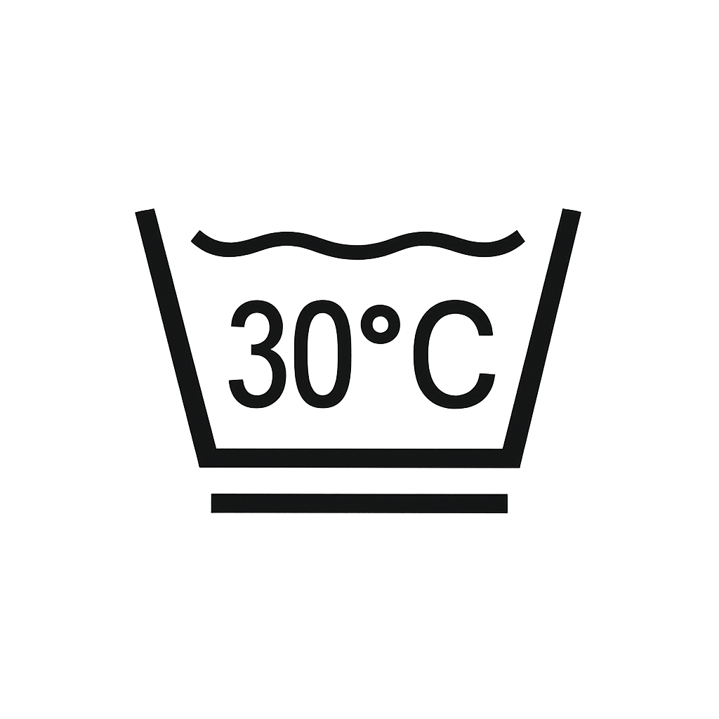 Lavaggio a 30 °C con precauzioni particolari