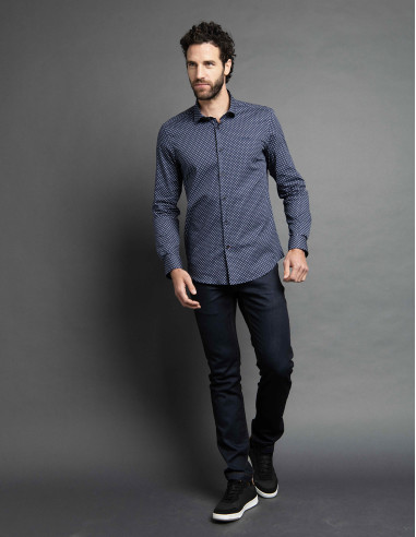 Camisa CRAQUANT «Marine»