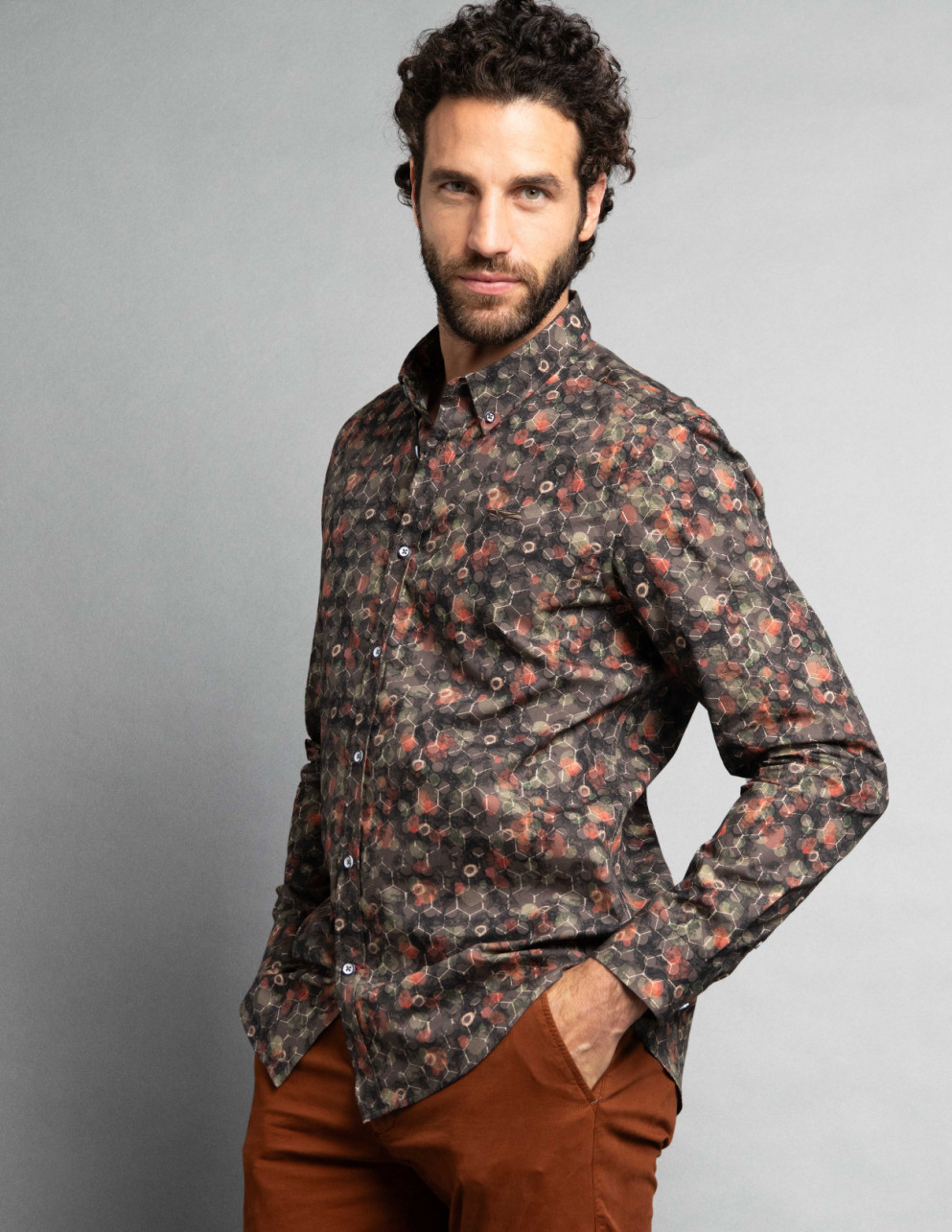 Chemise CHANCEUX Ecorce