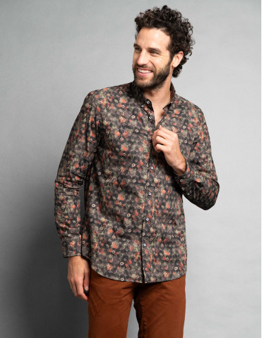 Chemise CHANCEUX Ecorce