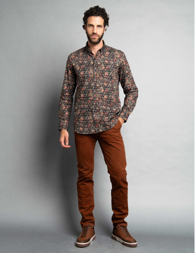 Chemise CHANCEUX Ecorce