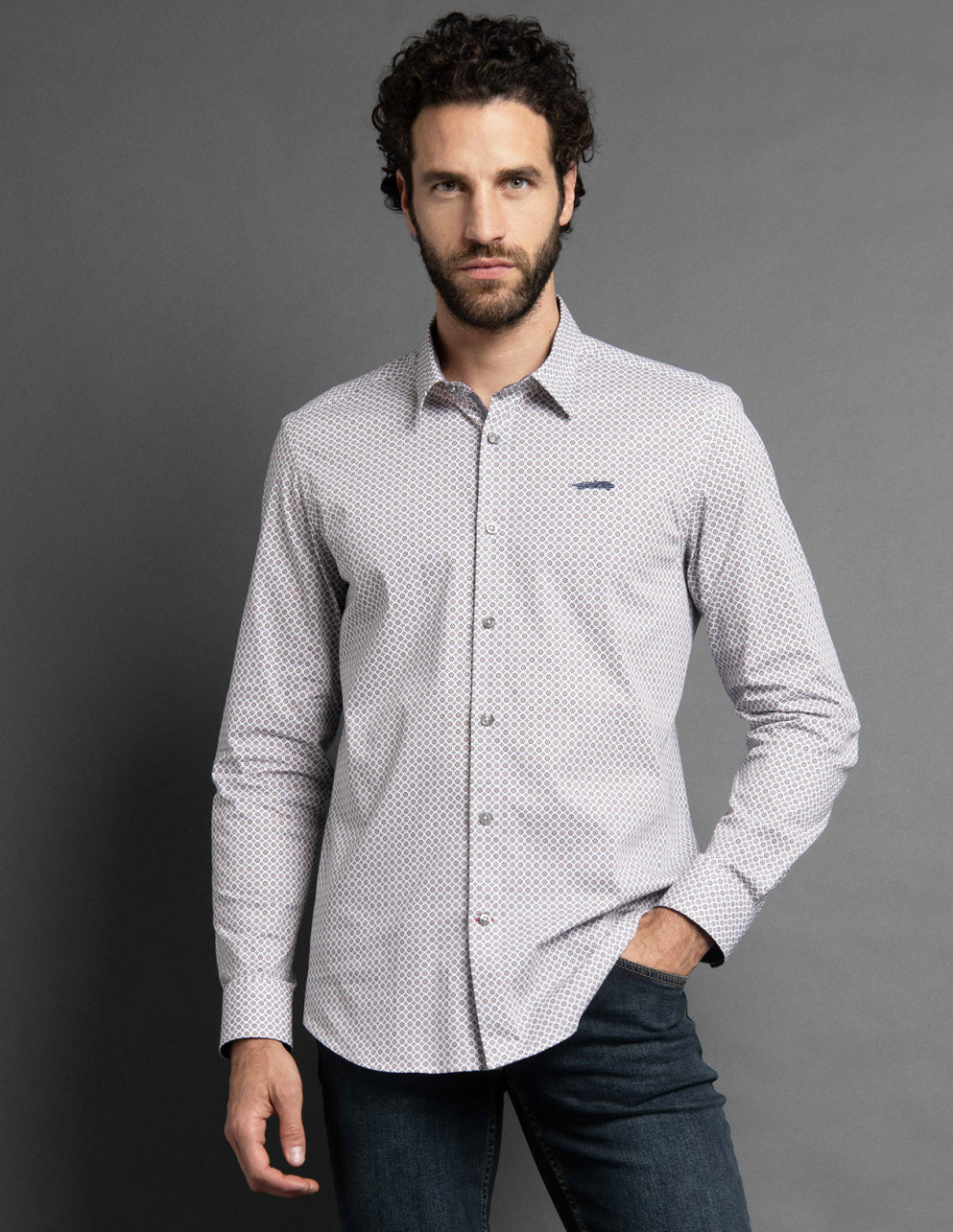 Chemise COURTOIS Caramel