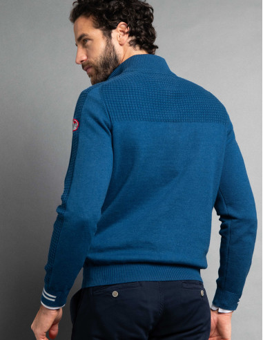 Pull TENACE Bleu acier