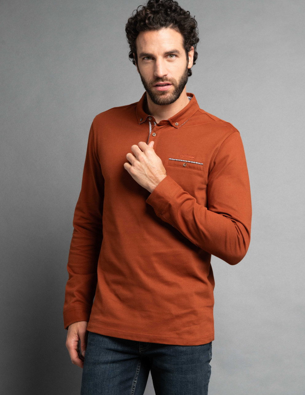 Polo LOUABLE Marron