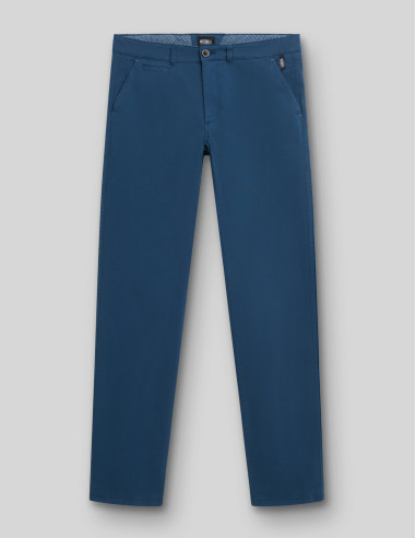 Pantaloni PAOLO Blu acciaio