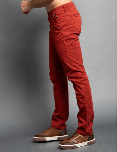 Pantalon PAOLO Rouille