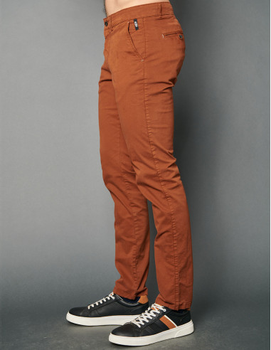 Pantaloni PAOLO Arancione ruggine