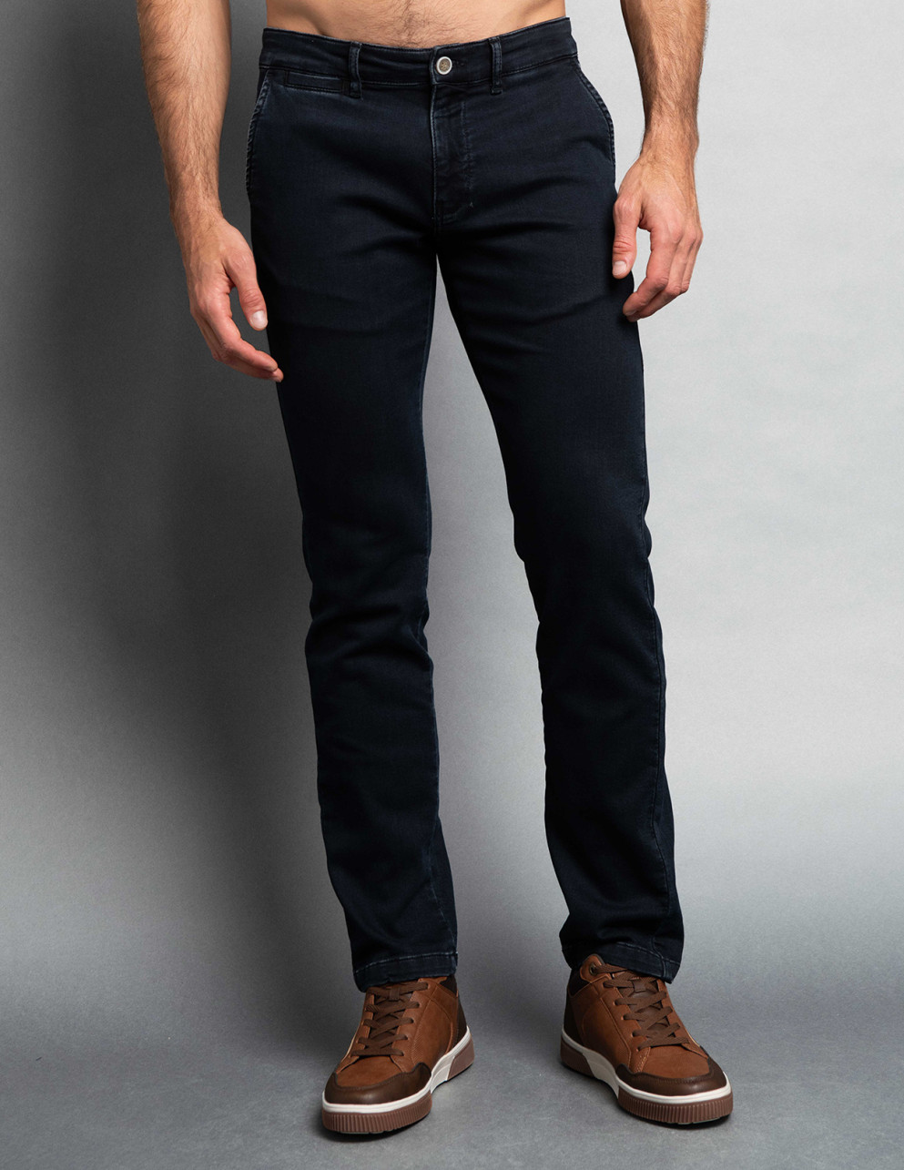 Pantalones PENTOIS Azul oscuro