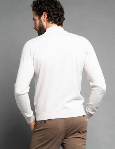 Pull TALENTUEUX Chine ecru