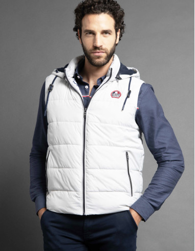 Doudoune sans manche DECISIF Ciment