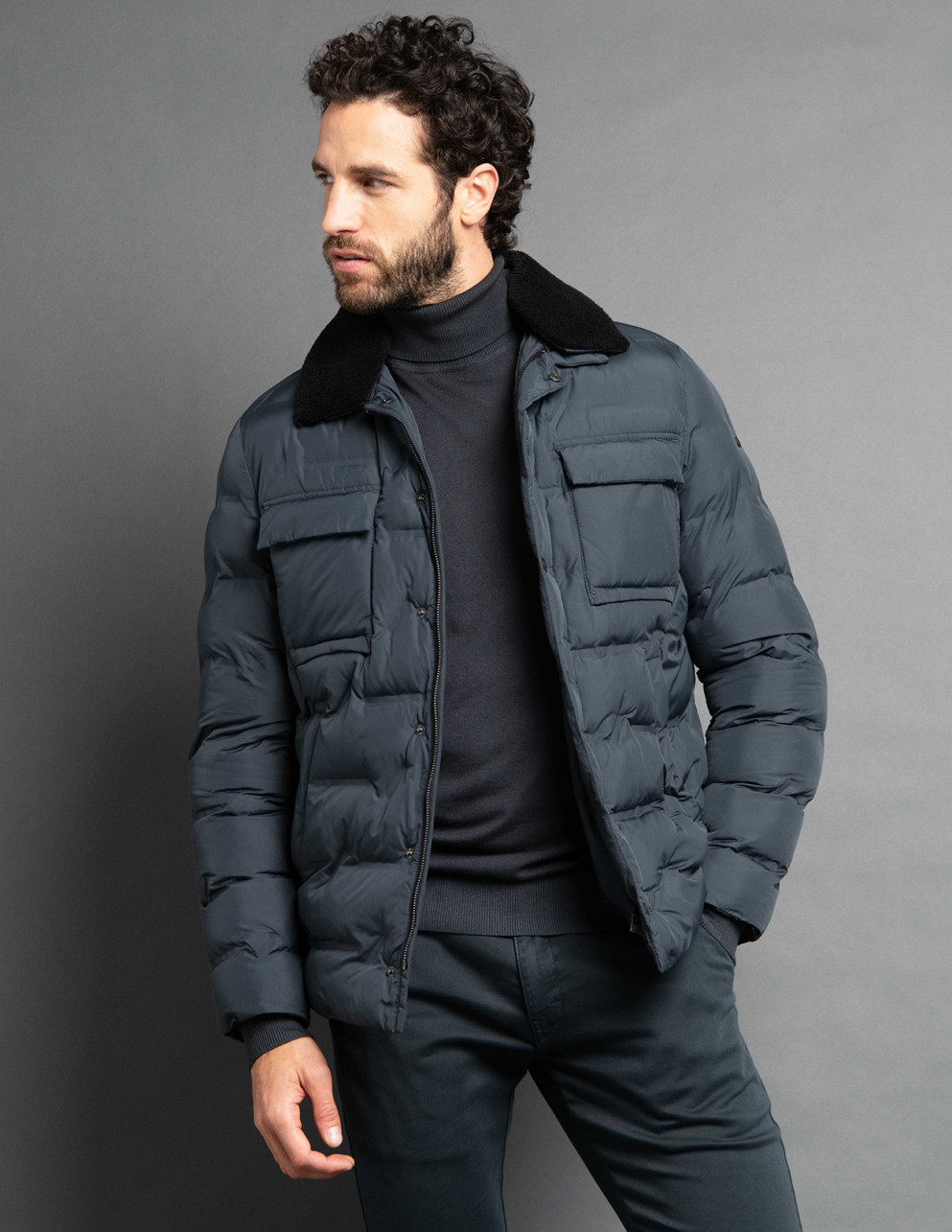 Veste VALEUREUX Ardoise