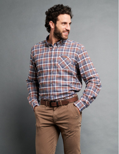 Chemise COSTAUD Caramel