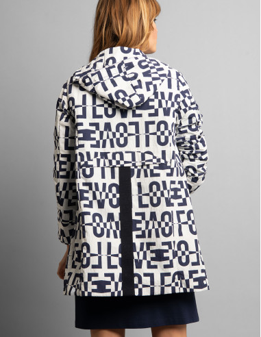 Impermeable VERDON Blanc