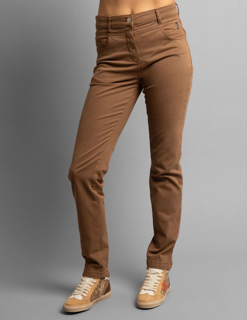 Pantaloni PAPILLON Tabacco