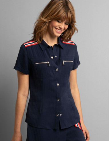 Chemise CRIEULON Marine