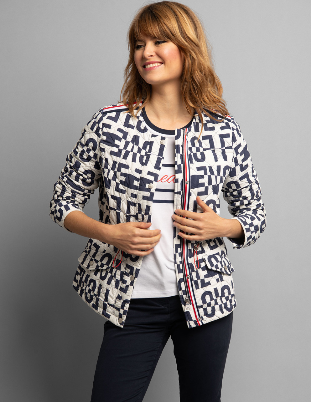 Veste matelassée Blanc