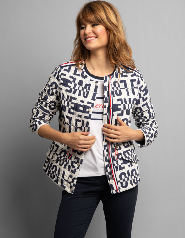 Veste matelassée Blanc