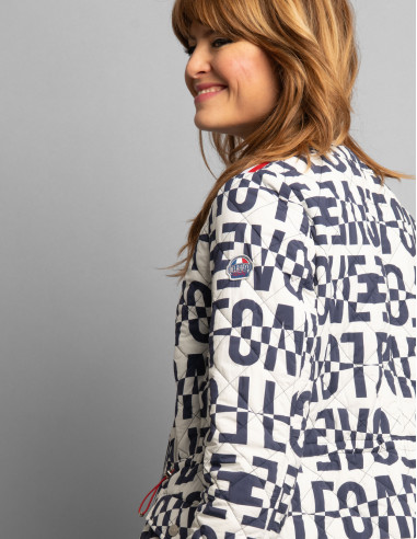 Veste matelassée Blanc