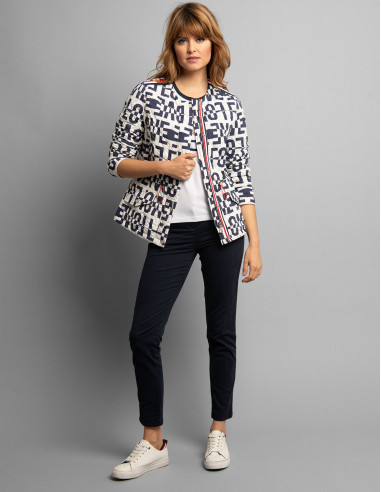 Veste matelassée Blanc