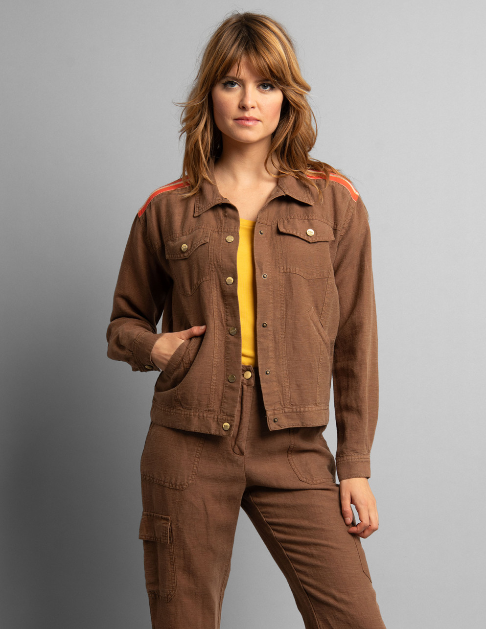 Veste BRAVONA Marron