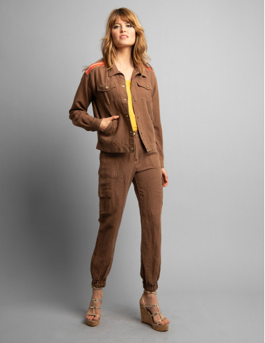 Veste BRAVONA Marron