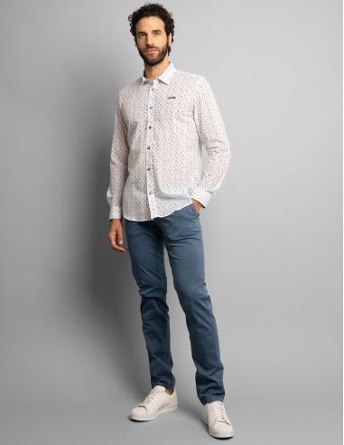 Pantalon POGGIOLO Ocean blue