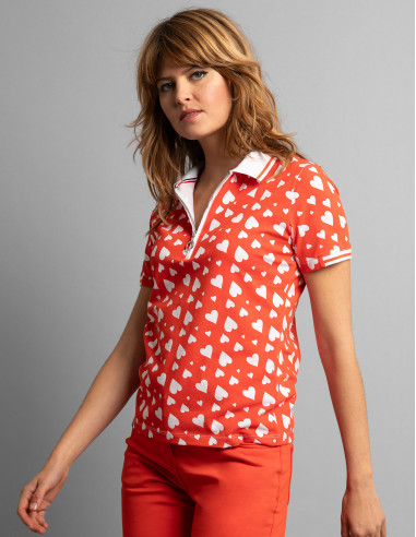 Polo LANTERNE Paprika