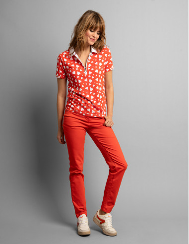 Polo LANTERNE Paprika