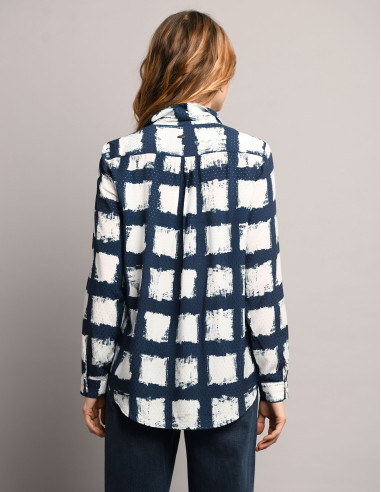 Chemise CAMBRAI Bleu marine