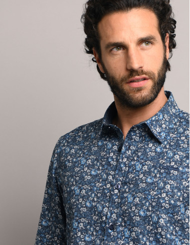 Chemise CHALLANS Bleu