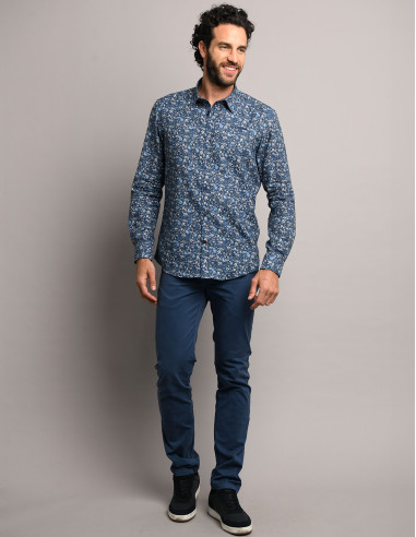 Chemise CHALLANS Bleu