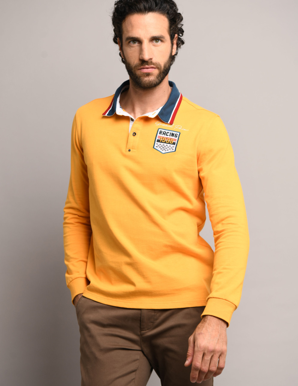 Polo Vintage Jaune