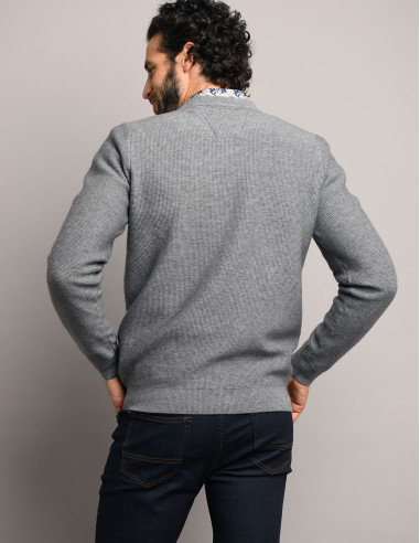 Pull TERGNIER Gris