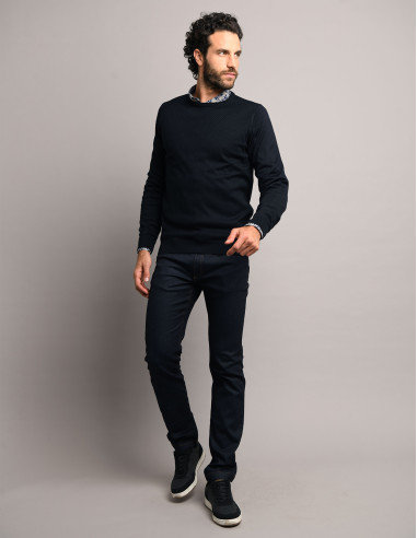 Pull TRELAZE Bleu marine