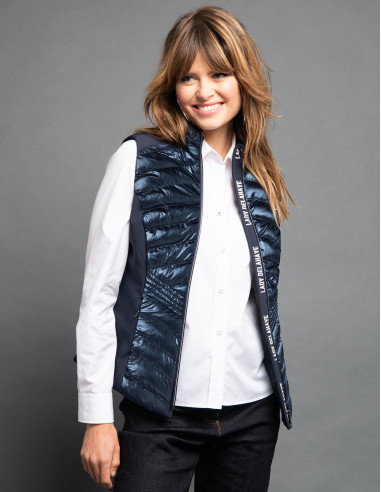 Piumino senza maniche GAURA Navy