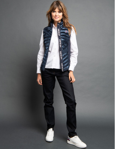 Piumino senza maniche GAURA Navy