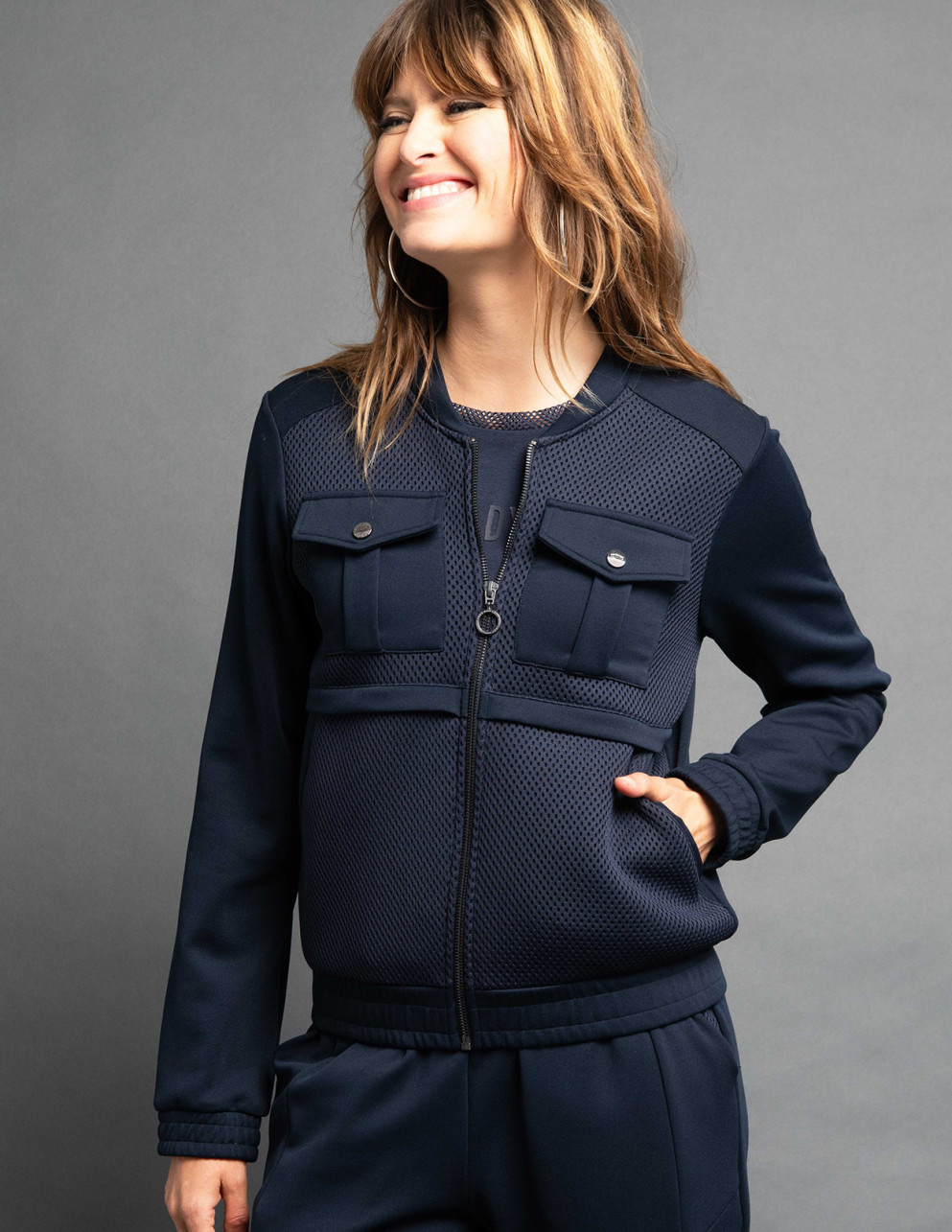 Gilet BORONIA Navy