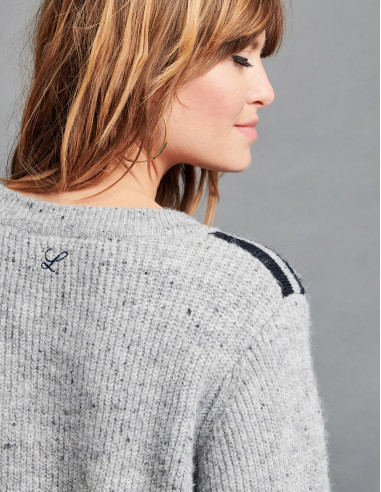 Pull TYPHA Gris clair
