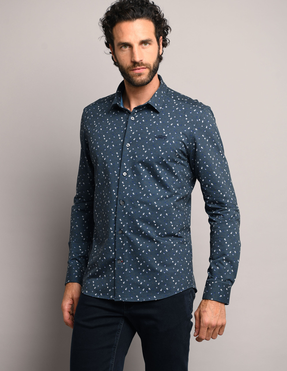 Chemise CHAMALIERES Bleu
