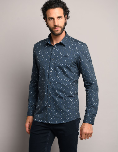 Chemise Bleu nuit