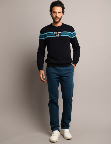 Pantaloni color petrolio