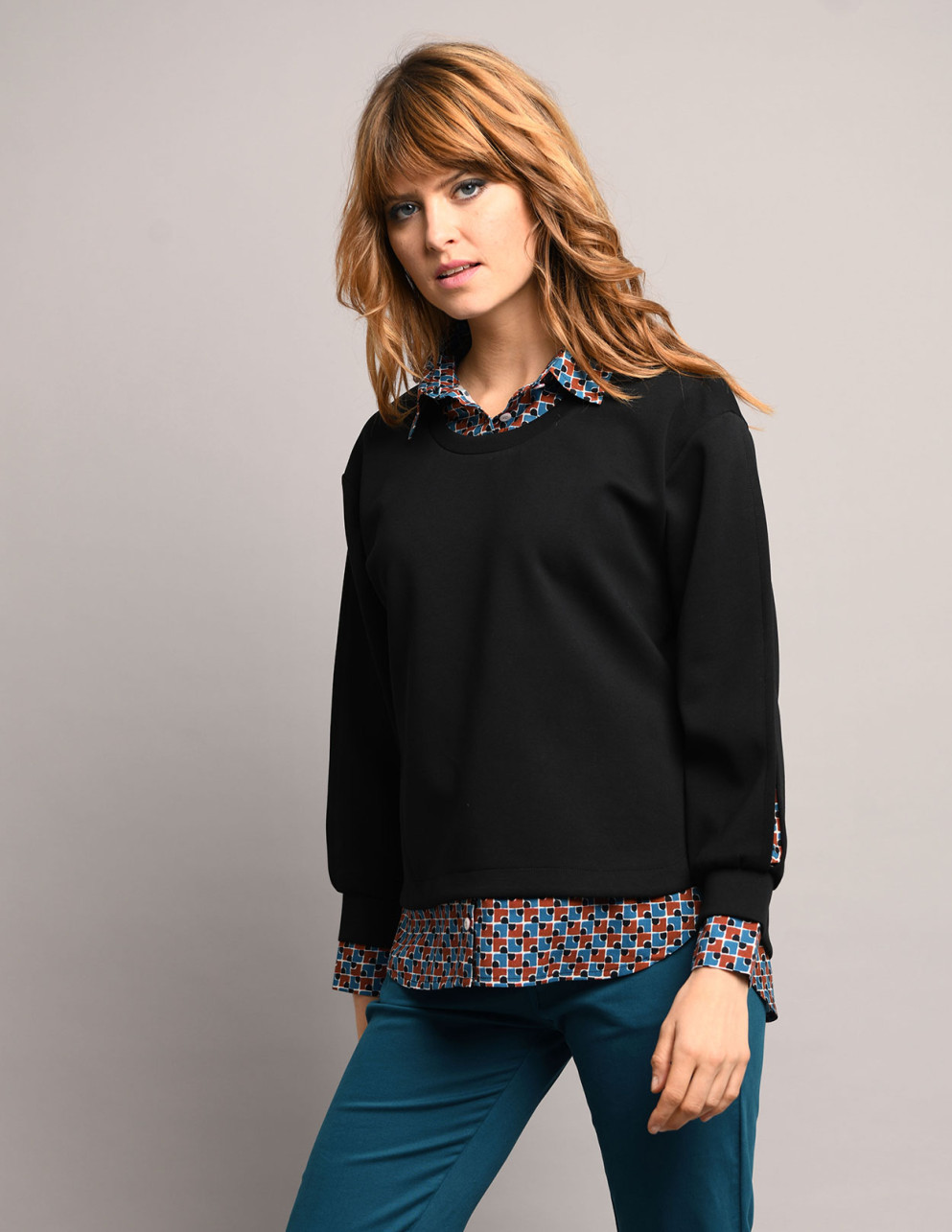 Sweat-shirt SALLANCHES Noir