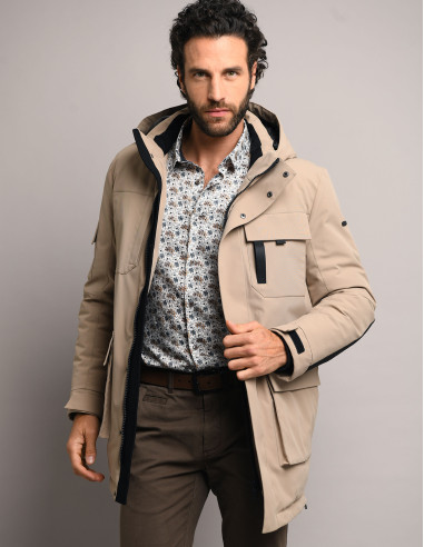 Surveste / veste longue p Beige