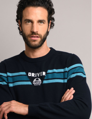 Pull TASSIN Bleu marine