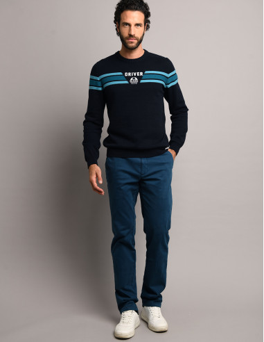 Pull TASSIN Bleu marine