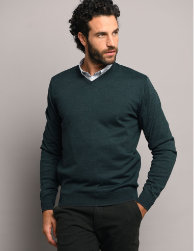 Pull THIONVILLE Vert emeraude