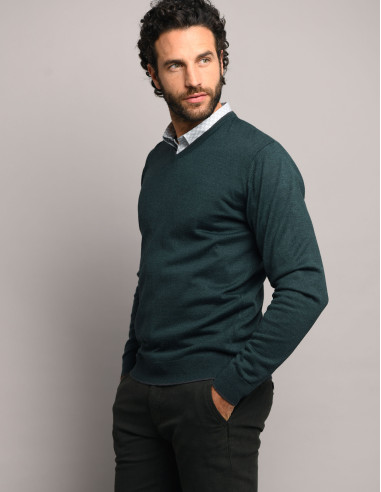 Pull THIONVILLE Vert emeraude