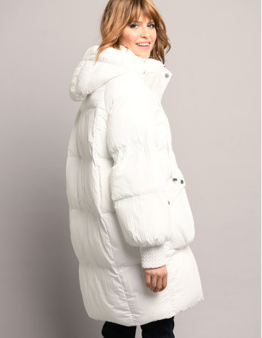 Chaqueta acolchada «Blanco roto»