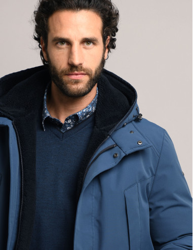 Parka KAPPELEN Bleu