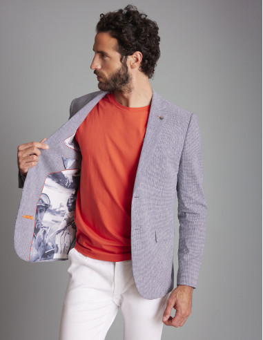 Blazer Bleu orage VALINCO